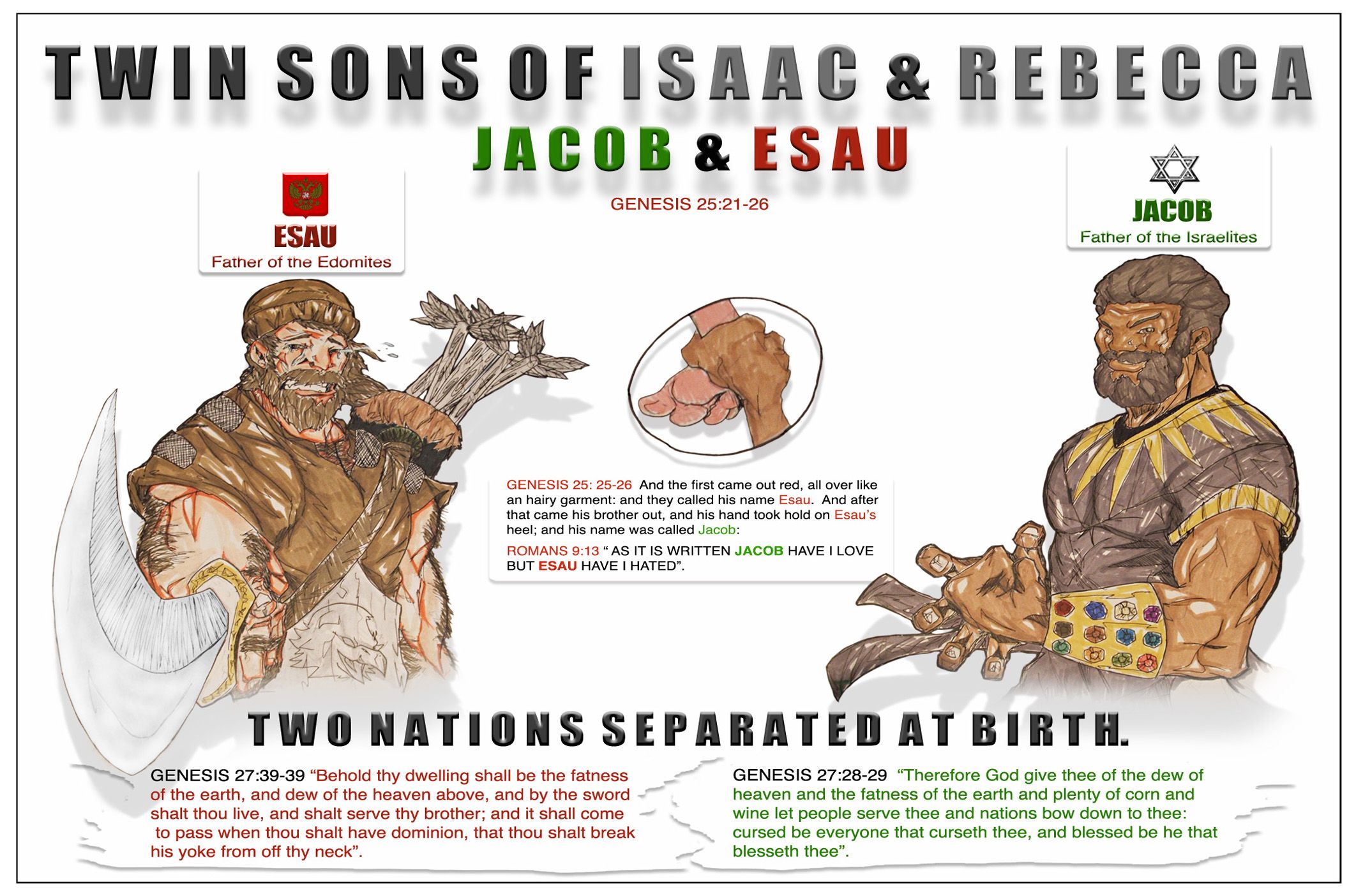 Esau is Edom